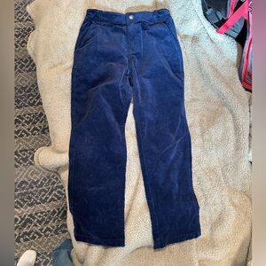 Mini Boden Boy’s Deep Blue Corduroy Pants